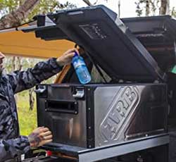 ARB Weatherproof Heavy-Duty Portable Fridge-Freezer for Camping, Job Sites, Off Roading, Fishing and More