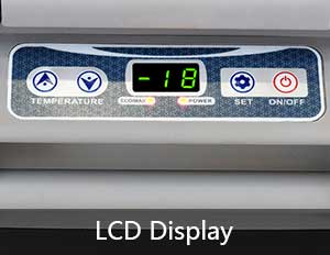 Car Cooler LCD Display