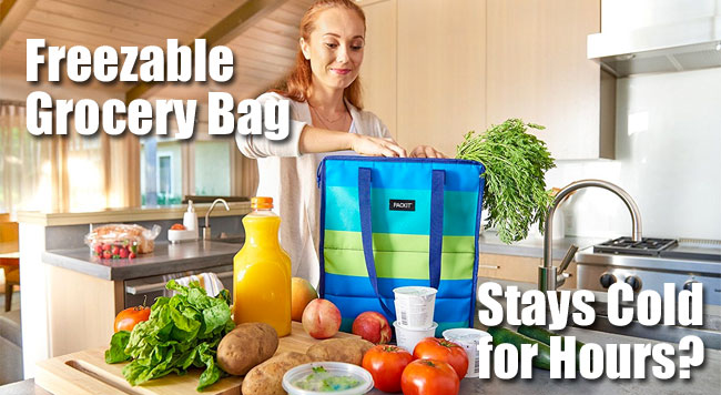 Packit Freezable Grocery Bag Stays Cold for Hours