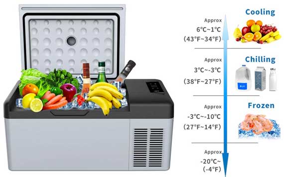 Portable Compressor Fridge Freezer